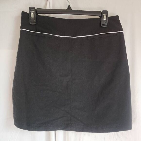 Alulr Black Golf Skirt/Skort Size 4 C6 - Picture 2 of 8